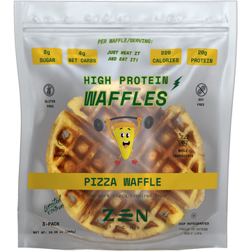 Zen Protein Waffles - Pizza