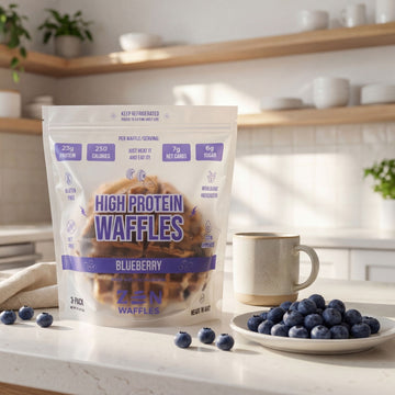 Zen Protein Waffles - Blueberry